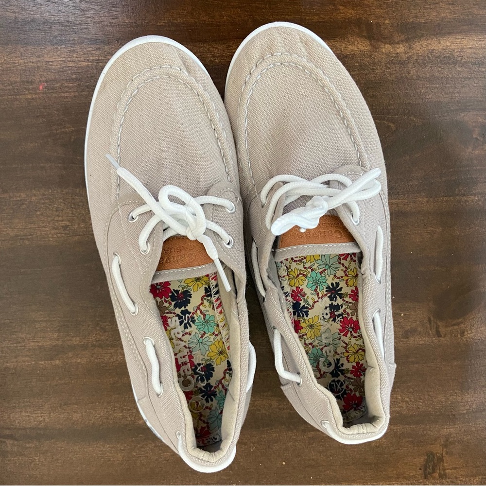 3/$10 Canvas Casual Boat Shoes